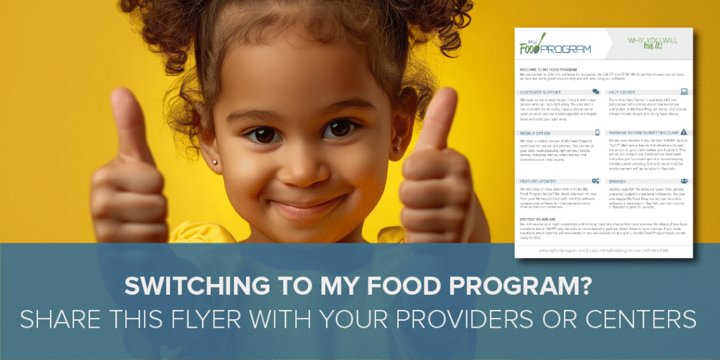 Why You Will Love Switching to My Food Program