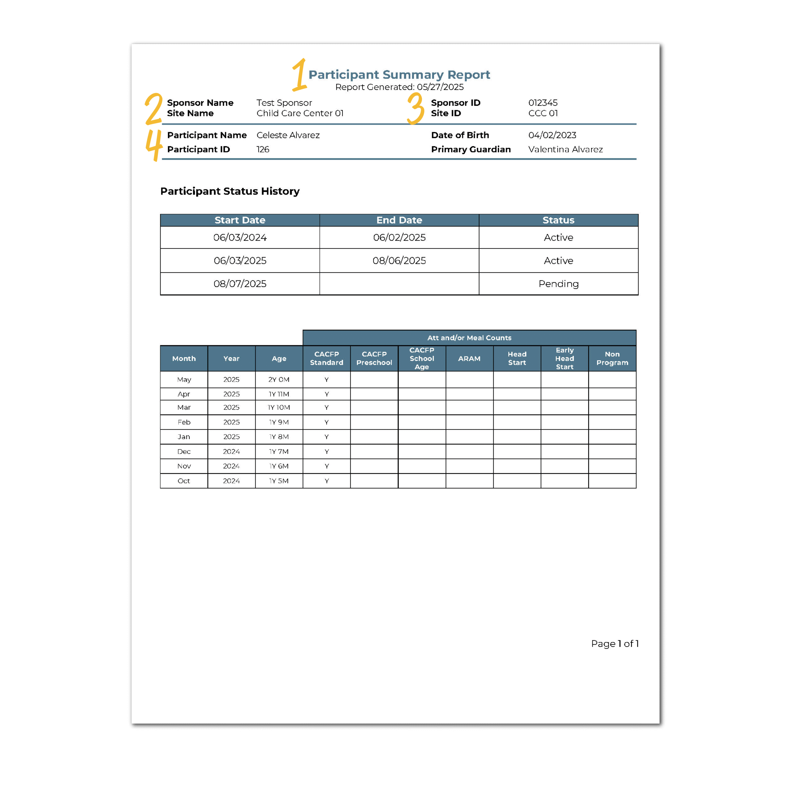 Updated Site-Level Reports