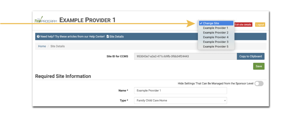 My Food Program Software Release 26061