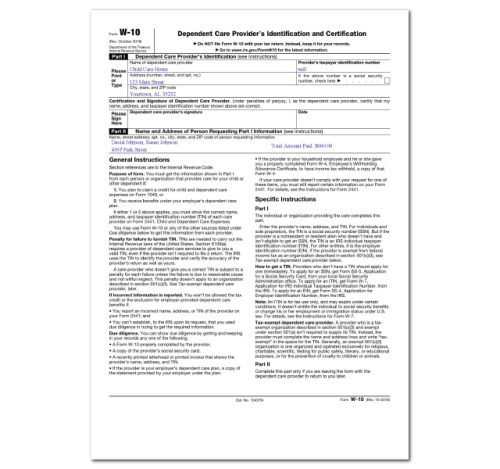 W10 Sample Report