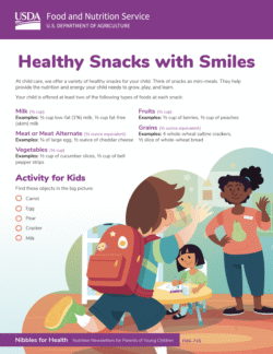 Nibbles for Health: Healthy Snacks with Smiles